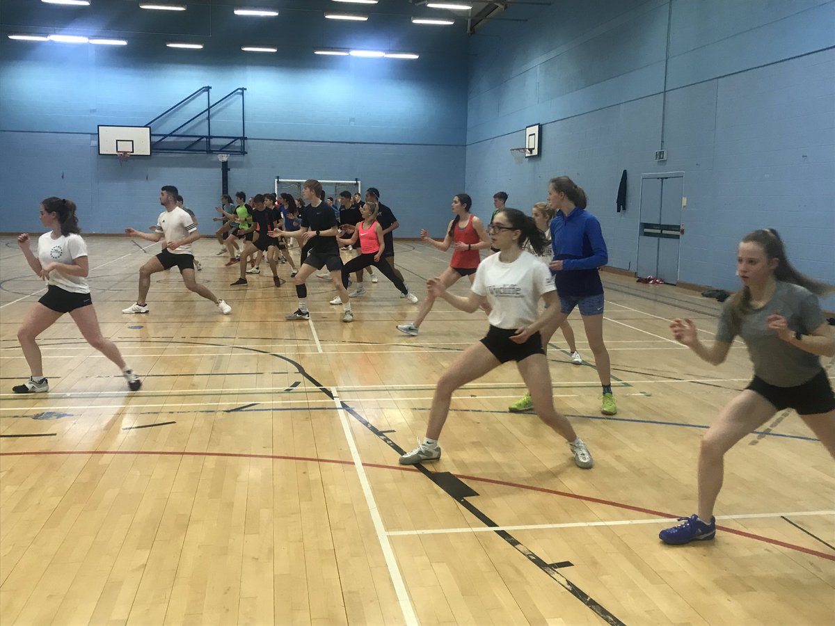 First day of camp with @PentathlonGB &amp; @PentathlonGER Youth teams at <a href="/Hartpury/">Hartpury University and Hartpury College</a> Shoot, Run, Fence on the programme today. #Development #Gains
