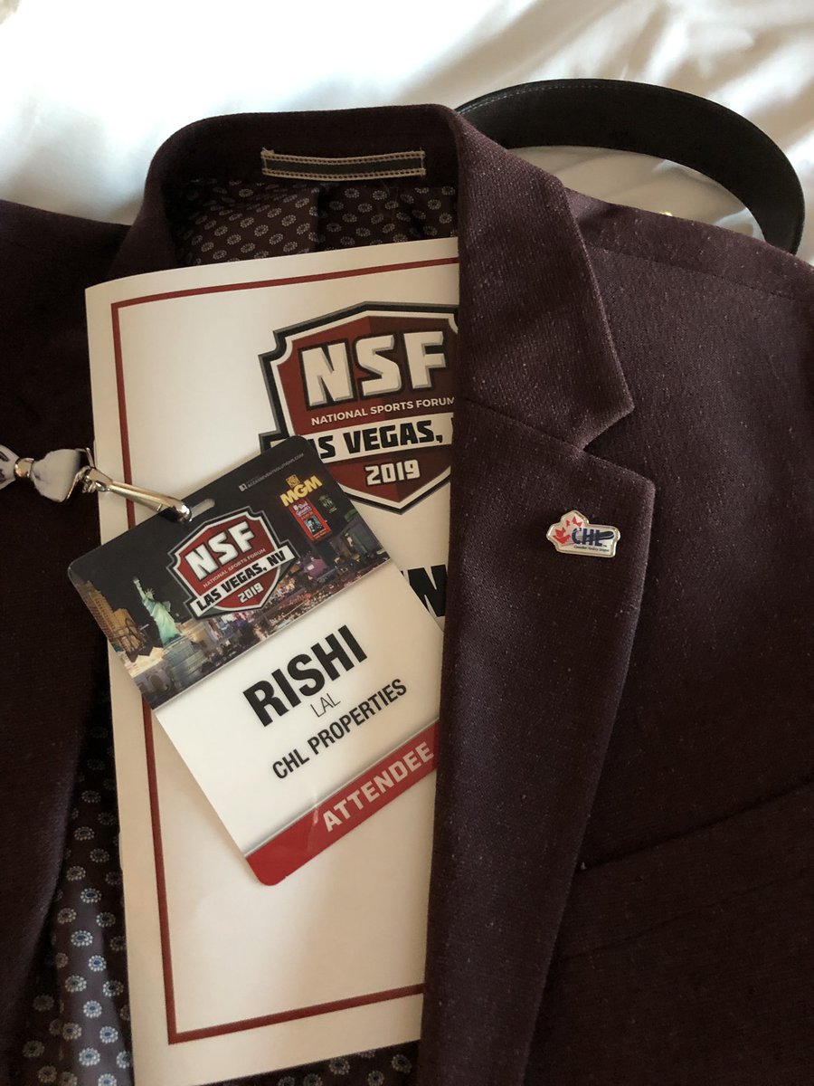 rishisamlal's tweet photo. Excited for day 2 of @NatlSportsForum in #vegas. Great to see some old (and new!) friends https://t.co/4CT4OYvhvt