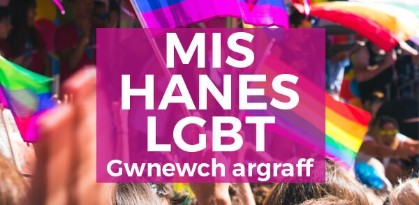 Cefnogwch gymunedau LGBT ❤️️🧡💛💚💙💜 bit.ly/2I6O0fB #LGBTHM #HappyValentinesDay @drinidoddewisant