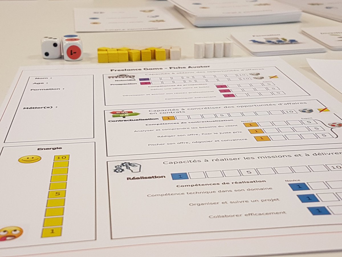 BARRESLaurent's tweet photo. Freelance Game le serious game pour les futurs entrepreneurs. Une création originale de @LoreaDev et @ArnaudBarres @pierredudit #gamepartners https://t.co/Feka5LiYyL