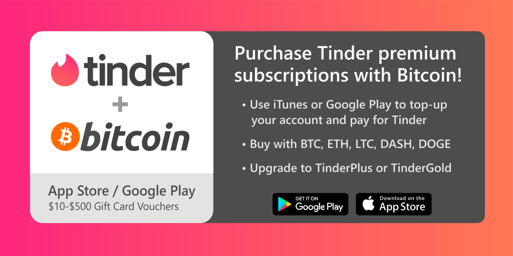 Can you use a visa gift card for tinder?