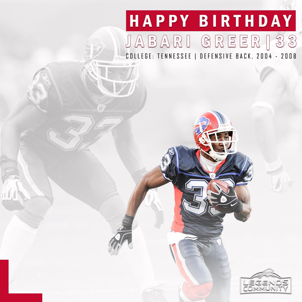 Happy Birthday to Bills Legend, Jabari Greer! 