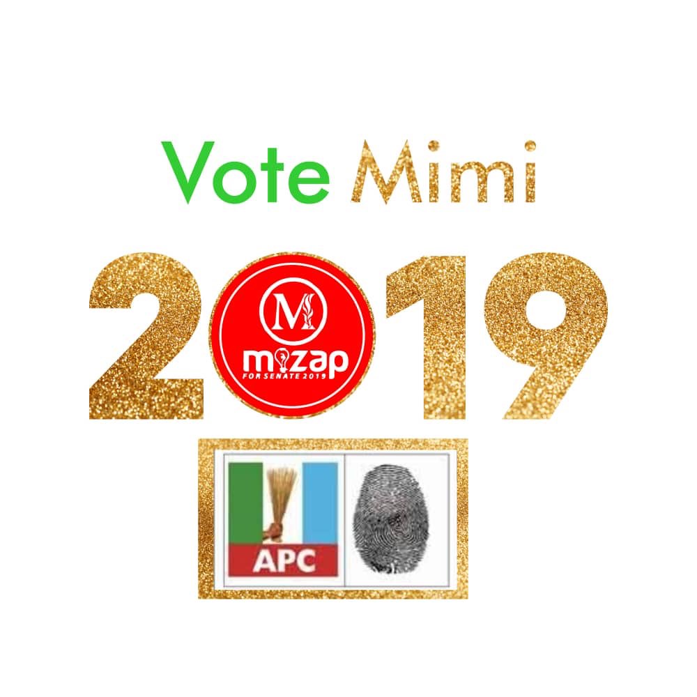 AdzapeO's tweet photo. Let’s make History this week... 
let’s Elect the first female Senator from Benue State..

#VoteMimi
#VoteAPC https://t.co/wvzSlBCfM4