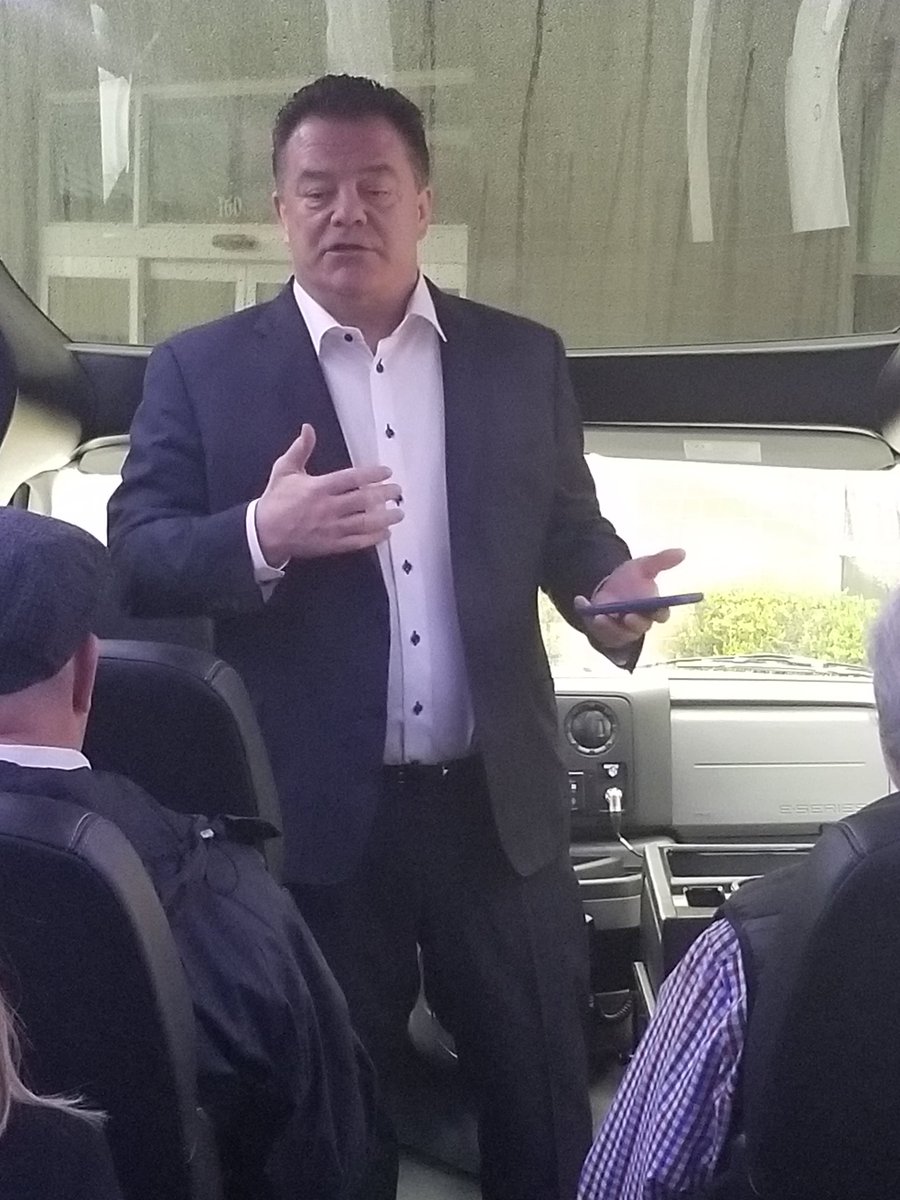 sacregion's tweet photo. Our CEO, @barrybroome, wrapping up our first session and sharing key takeaways with our delegation.  We are off to the next stop - North Carolina Biotechnology Center. #theRTP #selectsac https://t.co/xG8jkfizIz