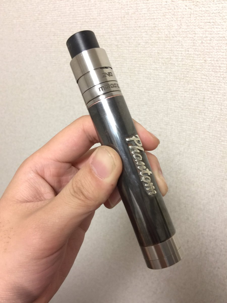 800nmtksk0000's tweet photo. これをこうして
こうじゃ!
#vape #染め沼 #phantomv2 https://t.co/YEPuf4DTJs