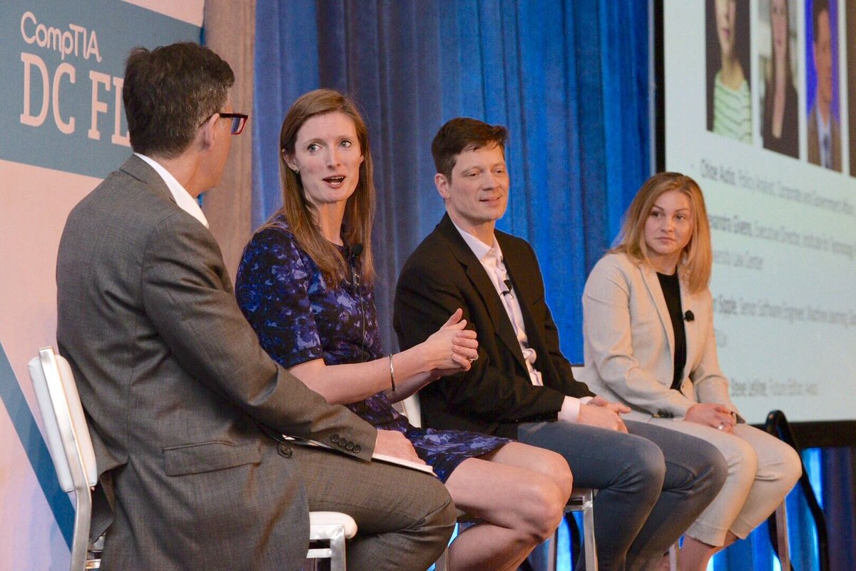 CompTIA_PS's tweet photo. Getting Real About AI – Tech Leaders Discuss the Transition from Automated to Autonomous at #CompTIADCFlyIn https://t.co/VmONjcM4fJ https://t.co/HBvptm6T6g