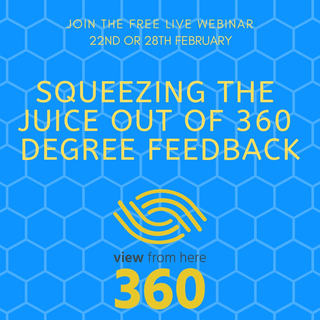JonathanFBowyer's tweet image. Thinking about 360 degree feedback to support learning or performance? Join me in a live webinar to explore the benefits. 22nd Feb at 11.00am or 28th Feb at 10.00. DM to register interest. #360degreefeedback #execcoaching #webinar #LeadershipDevelopment #Management #performance