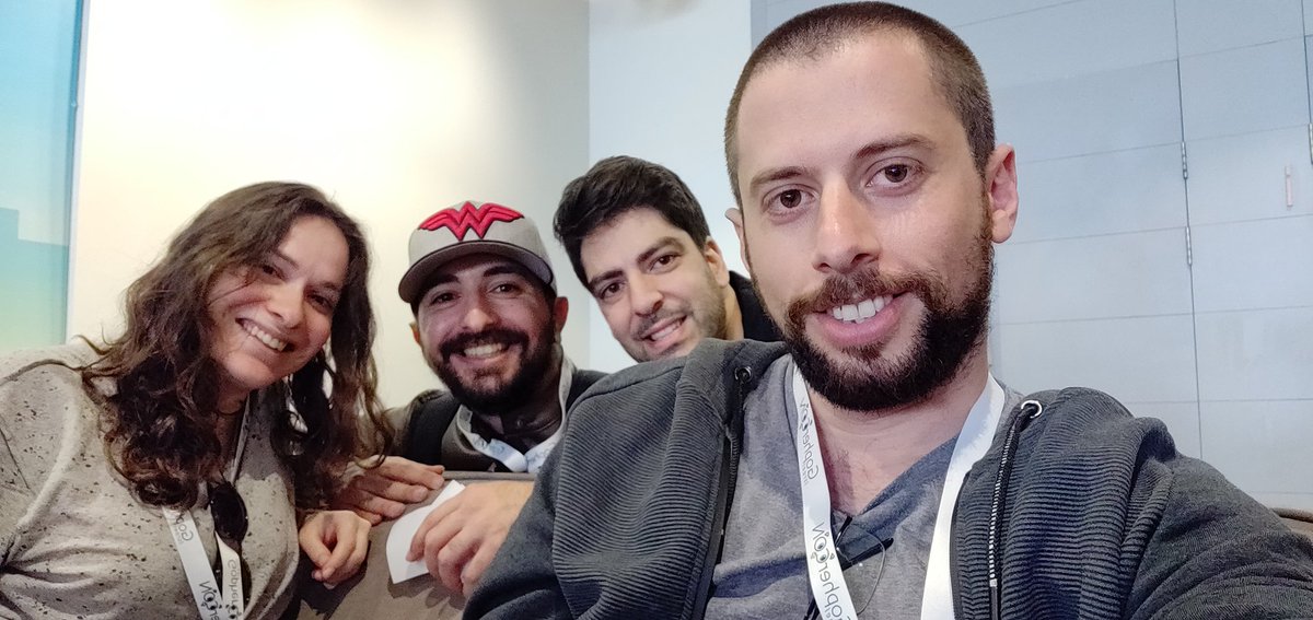 alonabadi's tweet image. Meeting old friends and making new ones! #gopherconil isn't even over yet but it's already incredible! 
Great opportunity to meet and greet other gophers and Go enthusiasts. Thank you, @gopherconil for an amazing conference and for all the fascinating lectures.