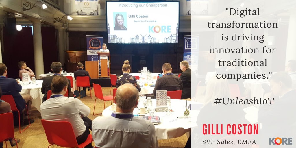 Kayleigh_IoT's tweet image. A great case study from Coca-Cola discussing IoT Connected Coolers, straight onto understanding more about Helsinki becoming a smart region - through IoT &amp;amp; human centric ​data based-services. Leading up to closing remarks from @gcoston3 ( @KORE_Wireless ) on day one @ #UnleashIoT