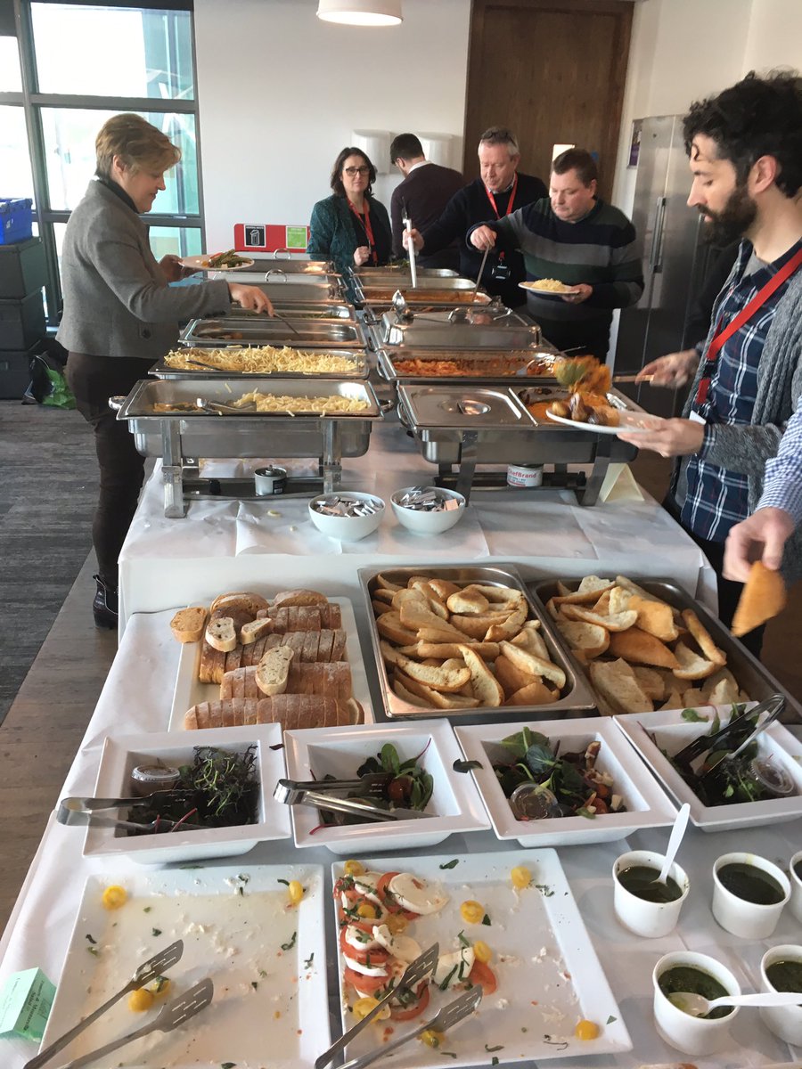 AGilleran's tweet image. Wow. Fantastic @Fenergo Italian lunch today.  Spoilt we are.😀 #lifeatfenergo