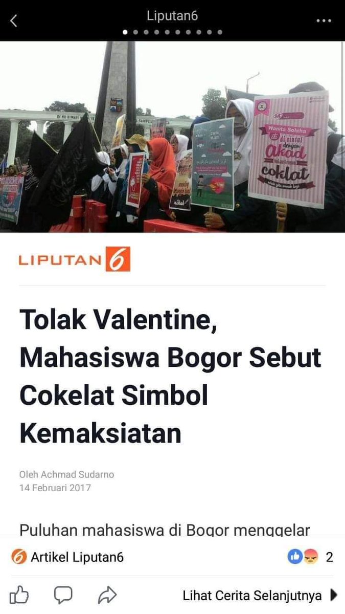 narkosun's tweet photo. Saya makan coklat, apa sy jg maksiat?...🤔

Ini mgkn yg pernah dinubuatkan oleh kanjeng nabi. Umat Islam akhir zaman itu banyak tp nol kualitas, bagai buih...

Negeri2 kapir (menurut mereka) sdh riset bgmn spya ada "kehidupan" di Mars, mahasiswa ini malah ngributin coklat. 😂😂😂 https://t.co/P0PgvxI9A9