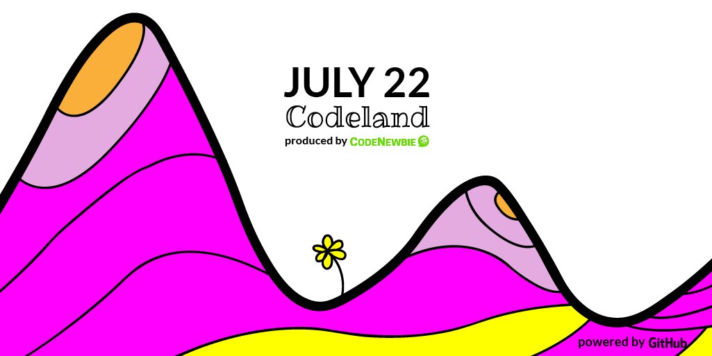 CodeNewbies's tweet image. Codeland is back! cnewbie.io/2E3c8eZ