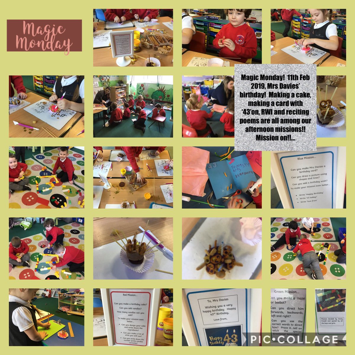 Penclawdd's tweet photo. An array of missions on offer in #penR1 We are working on independent writing, number orientation, directional language, imagination, recital of a poem and learning our sounds...What a busy classroom! 🌈☺️✅🐝 #pencR1 #pencnum #penclit #pencfp https://t.co/O8H83BeOnM