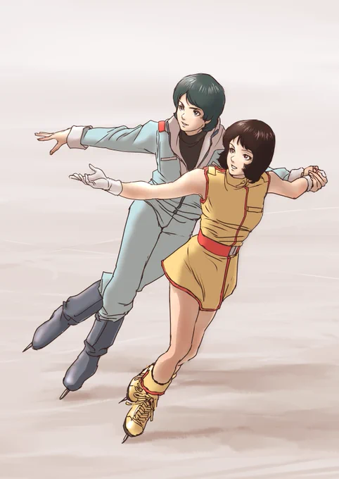 氷上は刻の涙を見られない…
#Zガンダム 