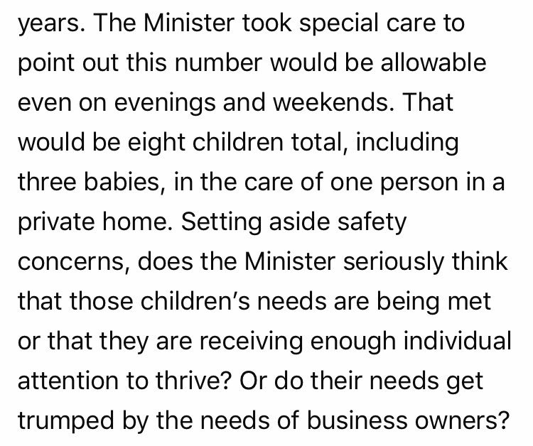 cicpo1's tweet photo. @ChildCareON unduly scaring parents. Home ratios echo center ratios with no possibility of larger groups. Now that @ONeducation @LisaThompsonMPP have more inspectors who are performing their duties, childcare is safer than ever, despite just as many deaths in lic sector #onpoli https://t.co/cct5WqBsdI