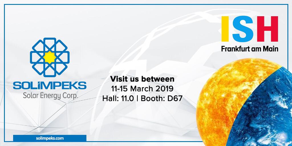 solimpeks's tweet photo. We are at ISH Frankfurt 2019! https://t.co/dfzhsG1s3g