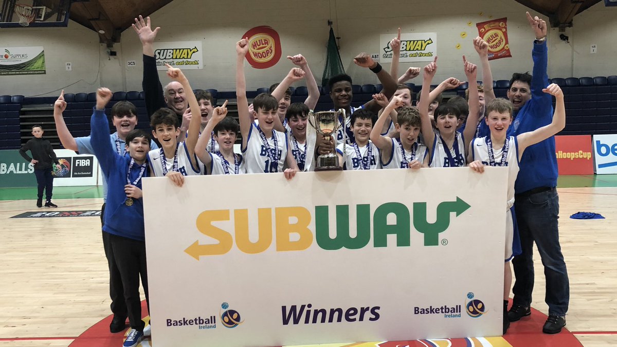 Bish win U14A  Subway All Ireland final v SPSL Rathmore in NBA earlier today. <a href="/gbfmsports/">Galway Bay FM Sport</a> 👏