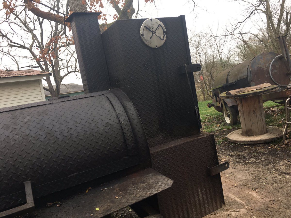 Just another day at the Office. 
#ShortBusBBQ #SmokedDeliciousness 
#TexasBrisket