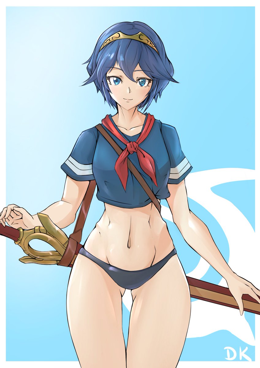 Lucina in a uh, swimsuit?? 