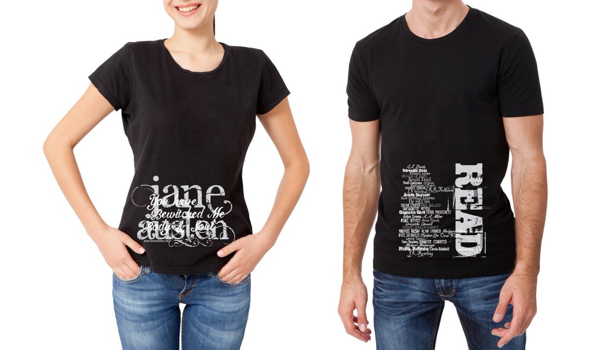 READEduTrust's tweet photo. Our T-shirts are only priced at R77.50 currently! Why not browse and purchase one for your significant other! Visit our online shop today! https://t.co/uznkWEKZcI
#Less50 #HalfPriceSale #TheReadShop #PromoteLiteracy #LoveReading https://t.co/GJEFWUP2Fj