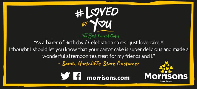 The Morrisons Love Index is about you telling us about the products you love in store❤️    … Comment below with the products you love most and one lucky winner will win a £10 voucher using #LoveIndex
po.st/LoveIndex
