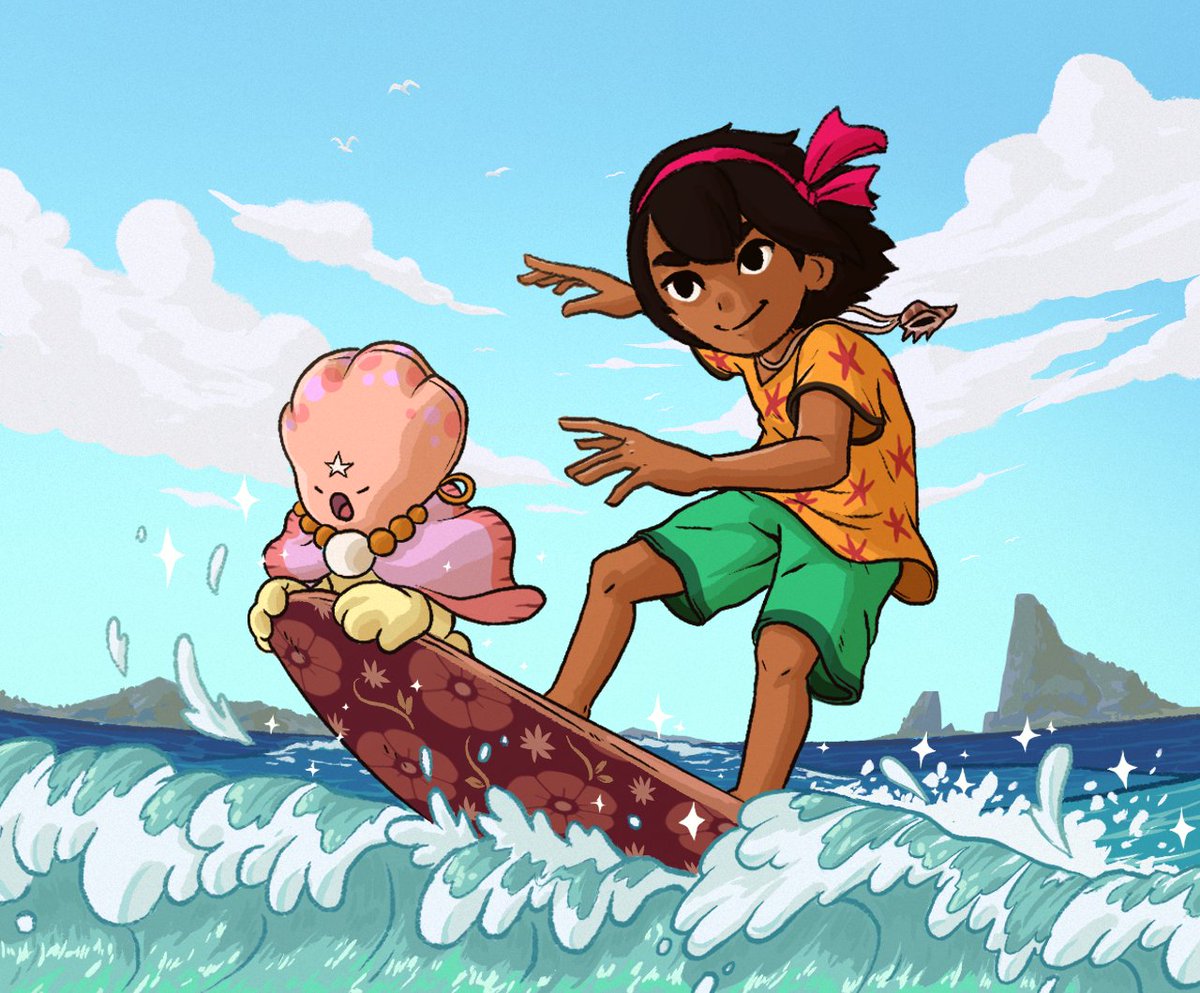 chibigstudio's tweet photo. Surfing Koa, the best Koa!

➡ https://t.co/R4xp1gJatr

#indiedev | #gamedev | #conceptart | #illustration https://t.co/I4CYEyJXsJ