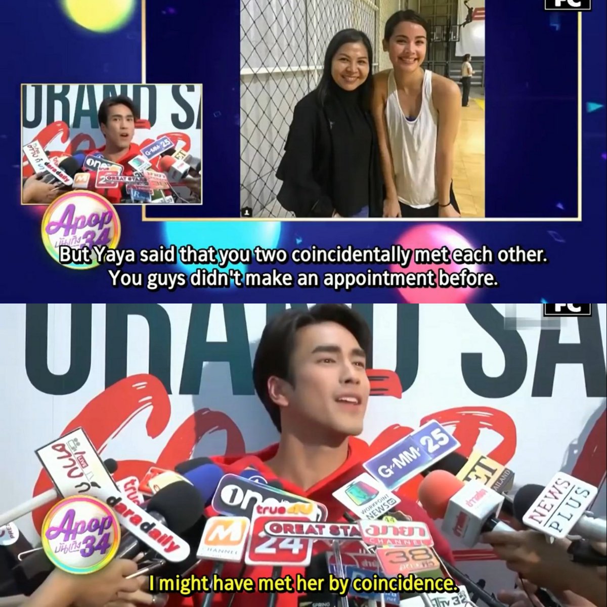 2 examples when their answers didn't match  I love it when they are busted CTO NYInterFC #NadechYaya  #ณเดชน์ญาญ่า