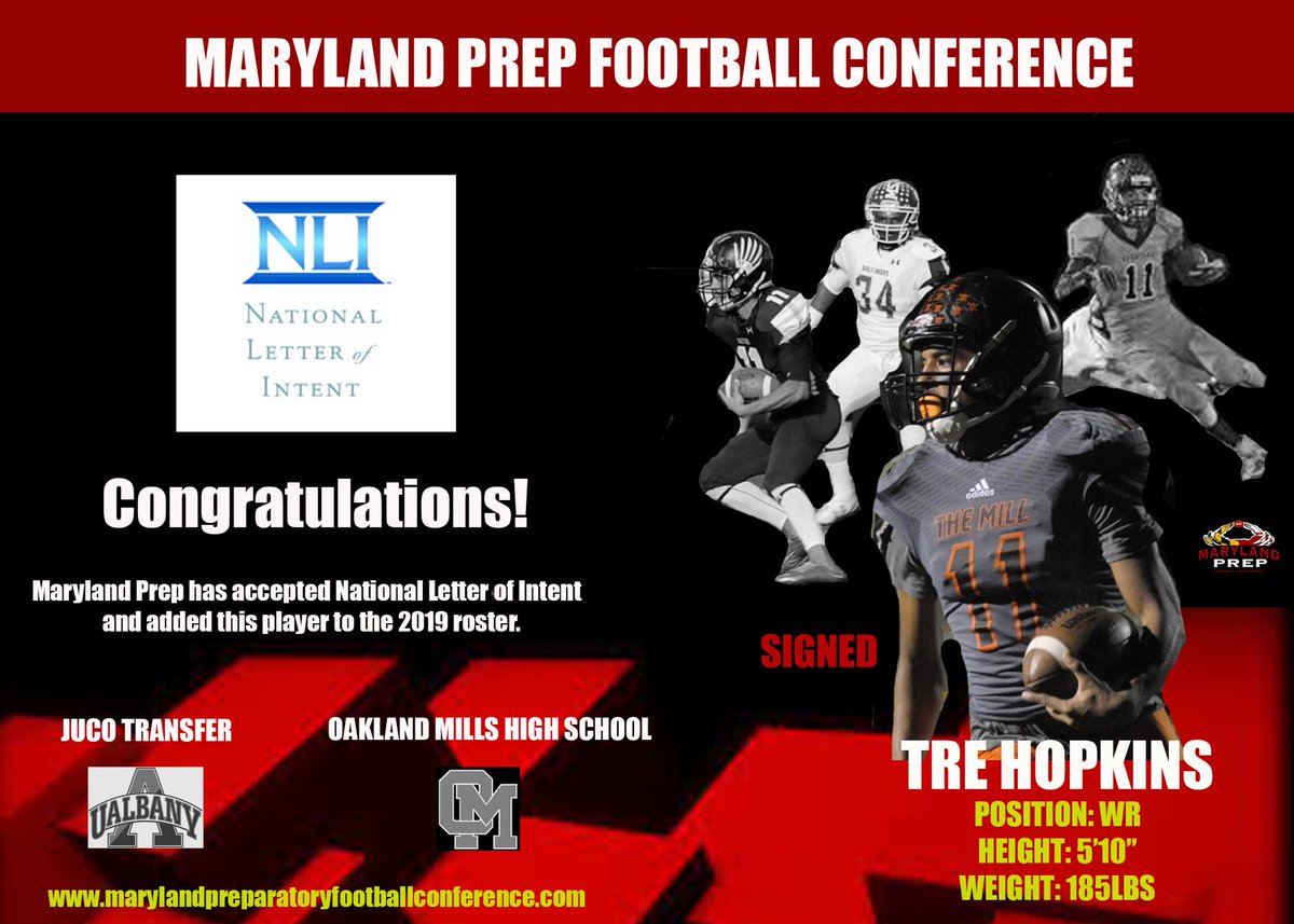 Maryland Prep Football On Twitter Maryland Prep Is Excited