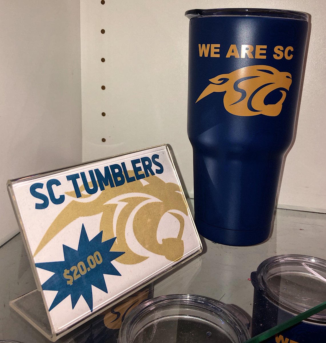 FREE GIVE AWAY!! Follow <a href="/TheCougarDen3/">The Cougar Den</a> for a chance to win a SC tumbler! All you have to do is make sure you are following our account AND like this tweet to be considered for the prize! A name will be picked on Monday, February 18th during school. Good luck!