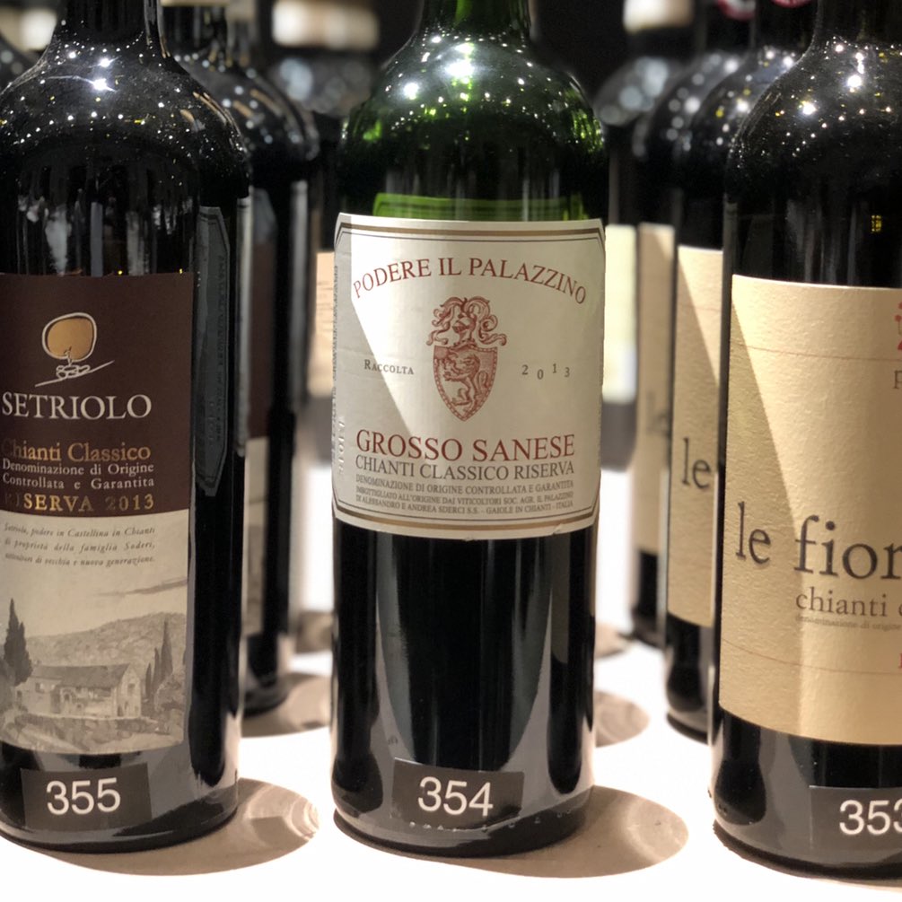 andrerib's tweet photo. Four of my favourite @ChiantiClassico wines from today’s collection 2019 tasting in Florence. Age-worthy, balanced reds that are a pleasure to drink now. #gallonero https://t.co/ImGnxbJRkf