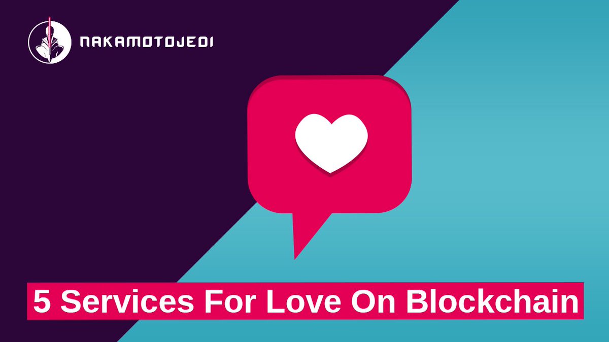 #Crypto could not only about business, but also about love❤️ Here you are the list of projects based on love and #blockchain. We just inform, but which one is worth? It’s up to you! 😉👉facebook.com/NakamotoJedi/p…