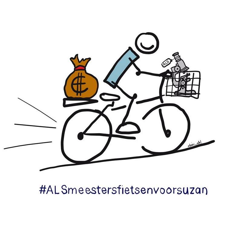 De vader van een van onze leerlingen uit Havo 5 heeft de spierziekte ALS en zal daaraan overlijden. Twee collega’s en ik doen mee met <a href="/TourduALS/">Tour du ALS</a>. Hiermee willen we zoveel mogelijk geld ophalen voor onderzoek naar deze dodelijke ziekte. Steunen? Zie tourduals.nl/team/als-meest…. Dank!