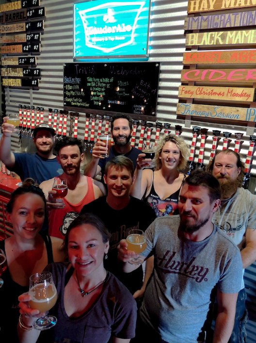 lauder_ale's tweet photo. JUST Bartenders? No way, these are Cicerone Certified Beer Servers. So not only can they get you a drink, and be their awesome selves, but they can answer your beer questions! 🍻 🍻 Show 'em some love! ! ♥️ 🍻 ♥️ #supportyourlocalbartender #cicerone #certifiedbeerserver https://t.co/Bdx2aTOIrL