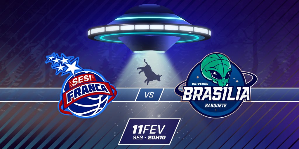 Hoje tem jogo e tem transmissão! 🙌 - Sesi Franca Basquete