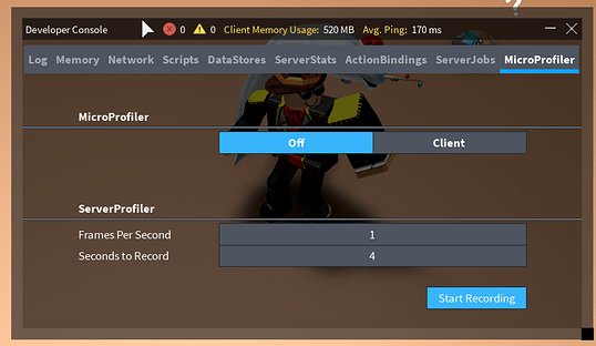 Roblox Client Memory Usage