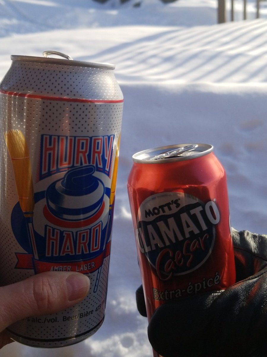 #cheers Is Caesar Monday wrong? Love my beer on this sunny winter day <a href="/hurryhardbeer/">Hurry Hard</a>