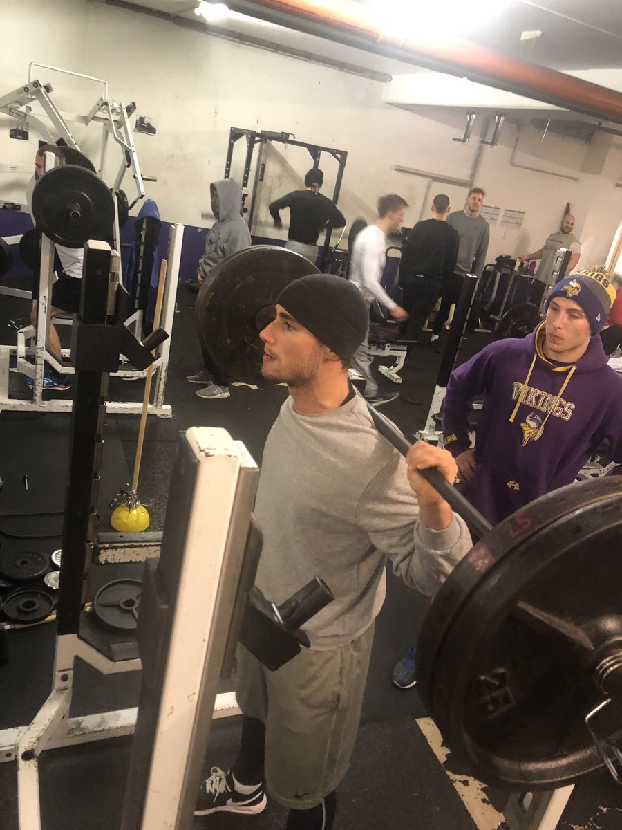 ViennaVikings's tweet image. The #DaciaVikings #TestingWeek Day 1 is happening right now at the @ViennaVikings Trainings Facility &amp;amp; Gym! We’re getting season-ready! How about you? #BleedPurple in 2019 with the Dacia Vikings! Get your #seasonticket now - visit wien-ticket.at!