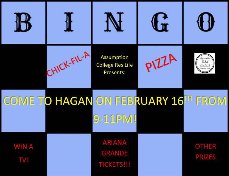 Valley_456's tweet photo. SATURDAY IS A BIG NIGHT!! Come play bingo in Hagan and you have the chance to win Ariana Grande Concert tickets🎉🎉 https://t.co/PPY4riid6S