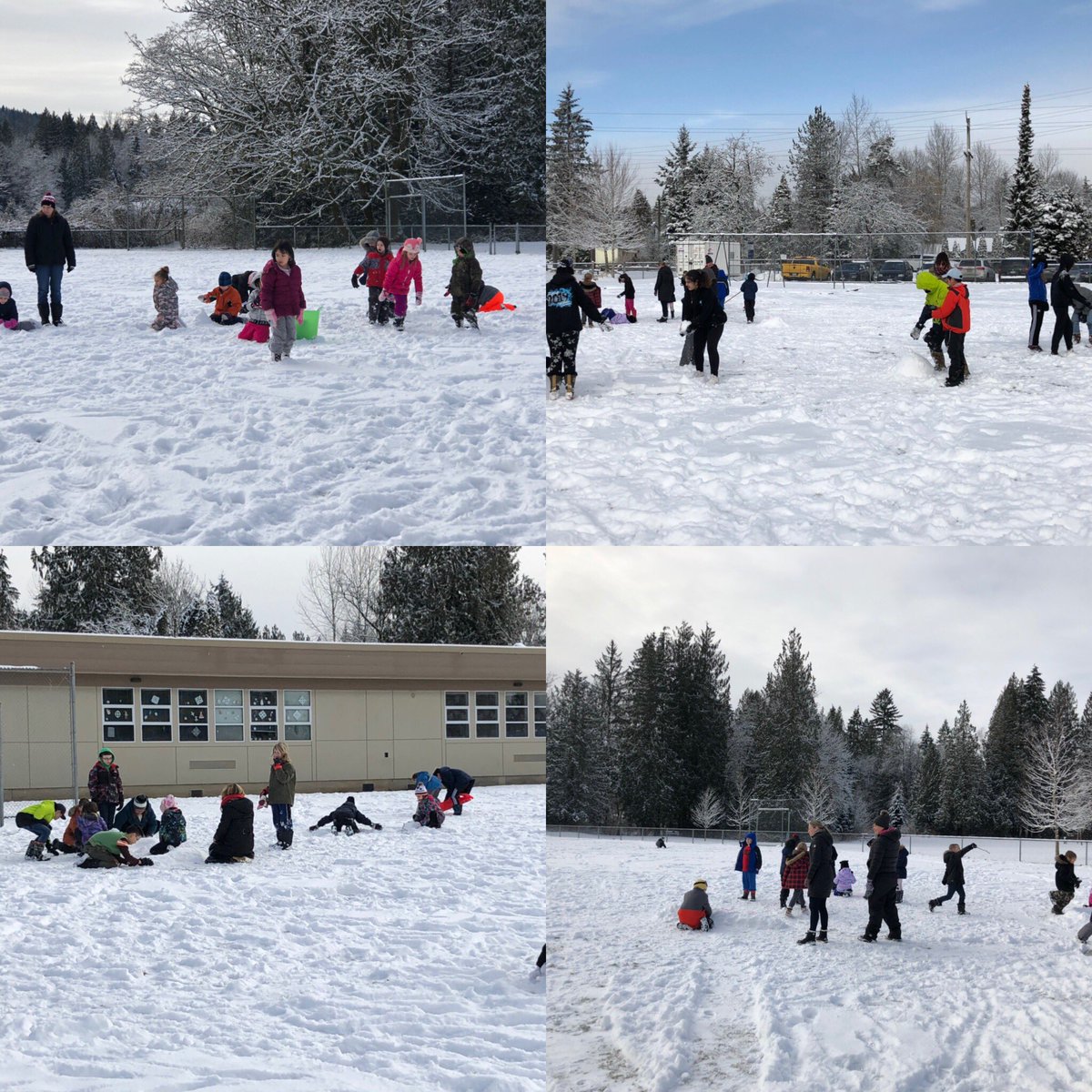 mrsyasmann's tweet photo. @WCorners #wce #snowday #snowmanbuildingcontest for the whole school! #poweredoff for the #sd42energychallenge @SD42Energy https://t.co/NYcWVoQDpY