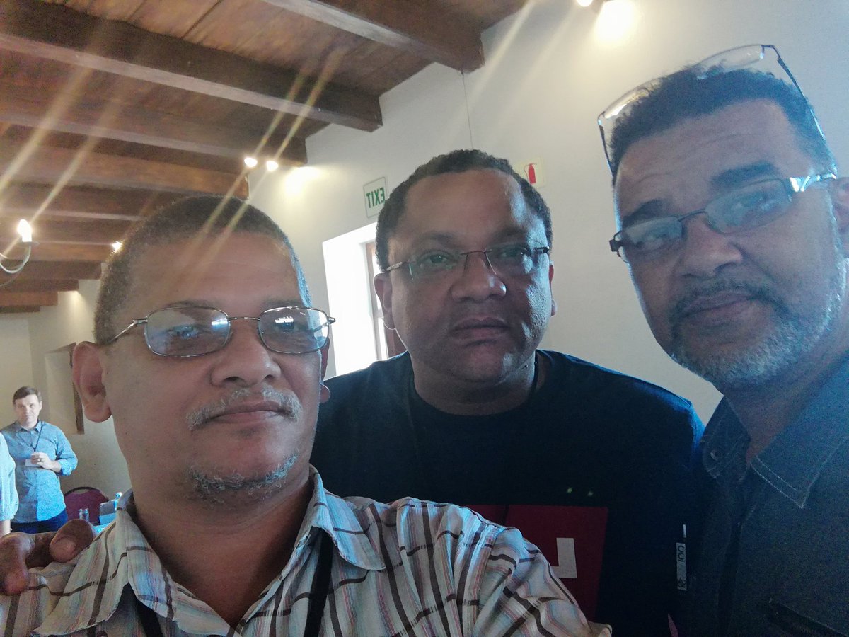 JohannMagerman's tweet photo. Some fun pics today out at #Goedgedacht at the @urcsa_cape #sklas conference on #ChurchUnity @lansdownecpc @SiphoMahokoto @PastorMacMaster @StephenPedro6 https://t.co/q5J2phmuTi