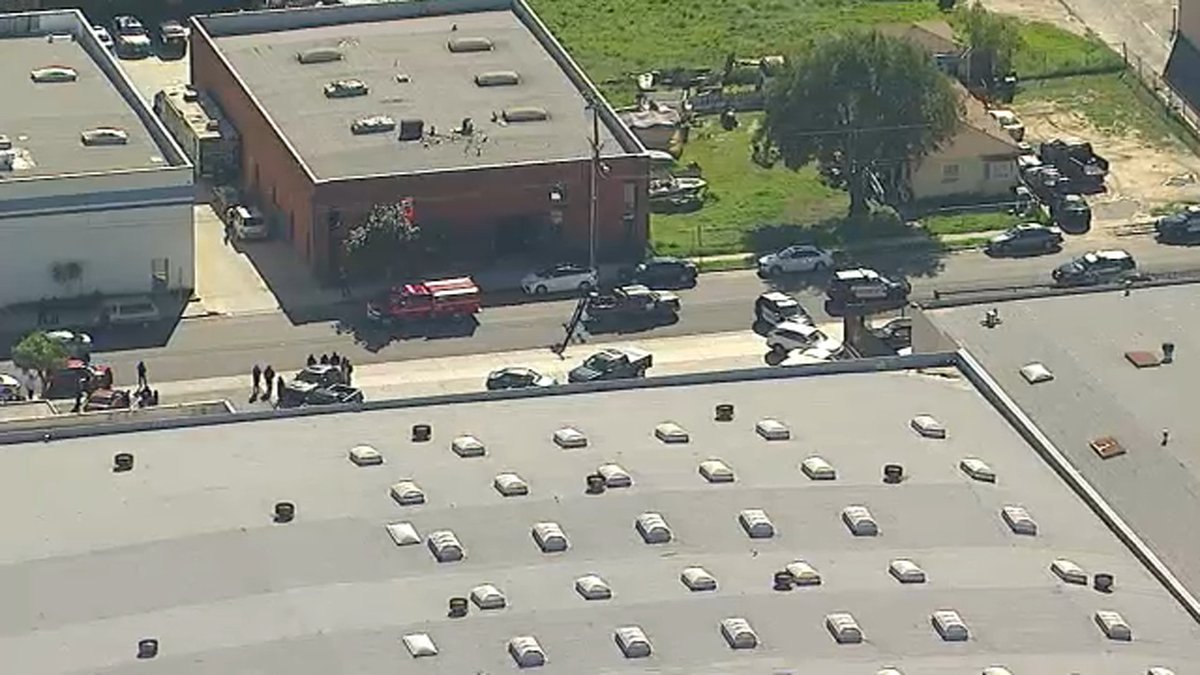 BREAKING LA County Fire Dept. on scene at 1415 W 178th St in Gardena