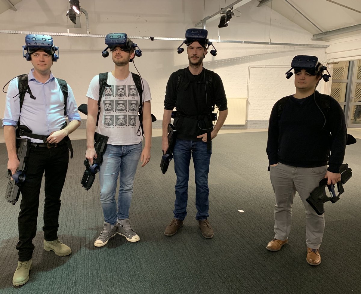 Teambuilding 2.0 = being teleported to a different world. 💭#virtualreality #gaming #teambuilding