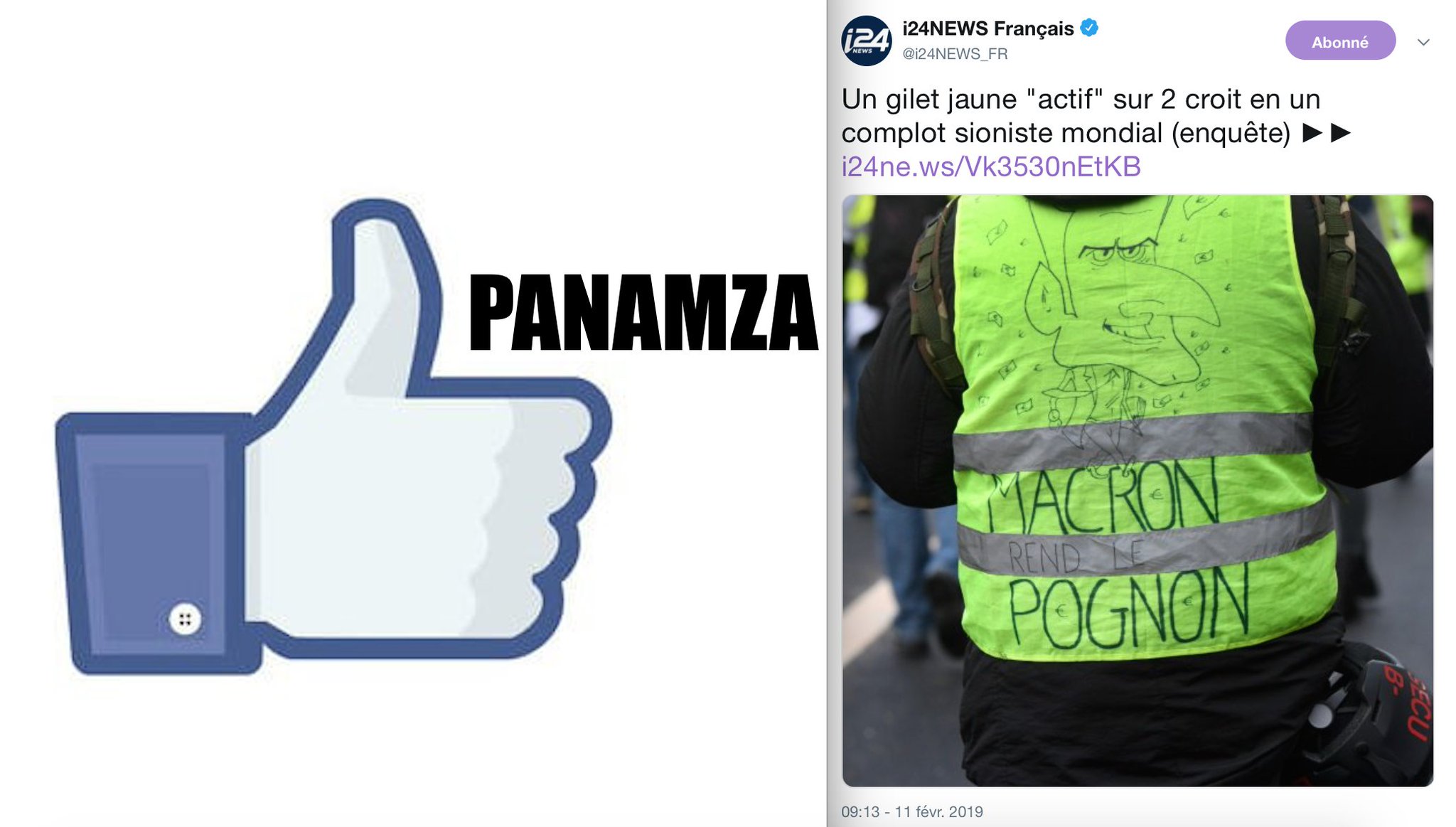 Bonne nouvelle : 44% des Gilets jaunes dénoncent le 