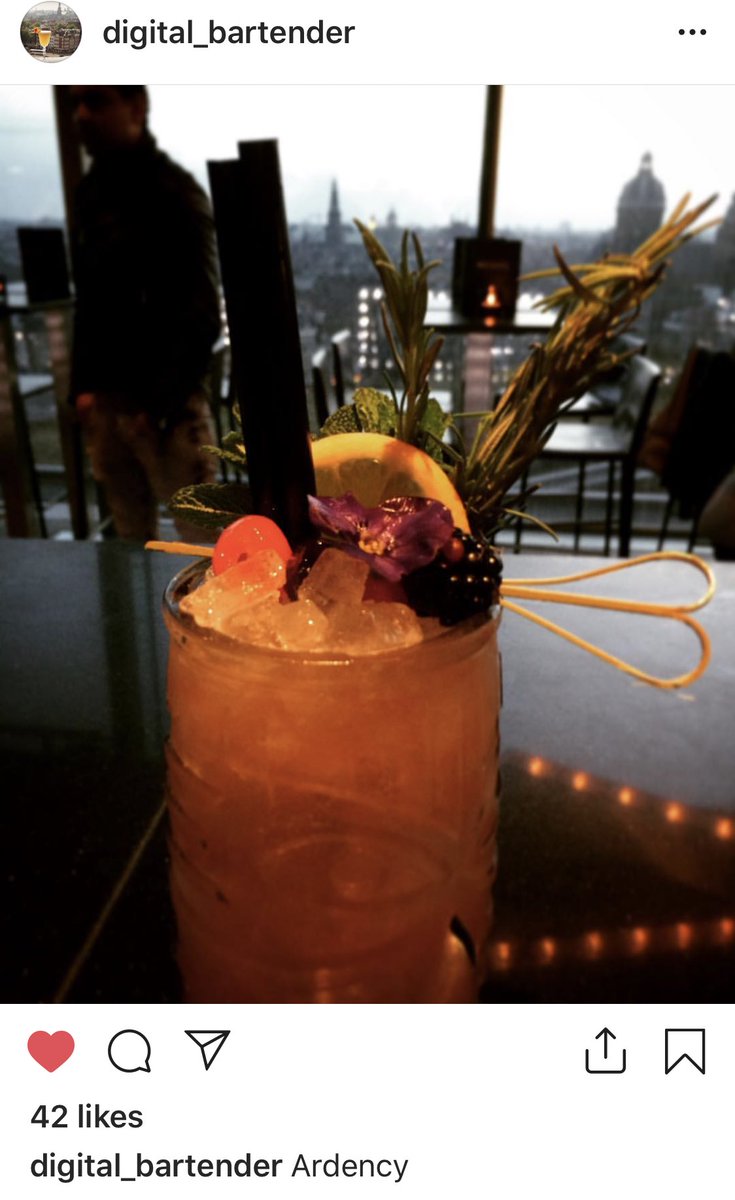 ArdencyOSRS's tweet photo. If you’re ever in Amsterdam head to Sky lounge and order this drink named after me! https://t.co/z9PpTuSK5o