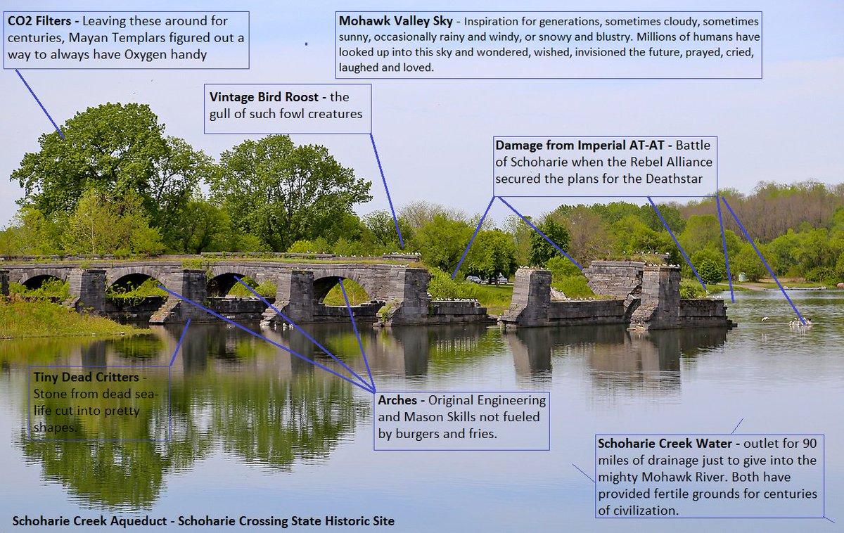 FriendsSXSHS's tweet photo. Don't think we did this right but... #unscienceathing
A quick-n-quirky look at the #ErieCanal #SchoharieCreek #Aqueduct https://t.co/4eGk0Dxxks