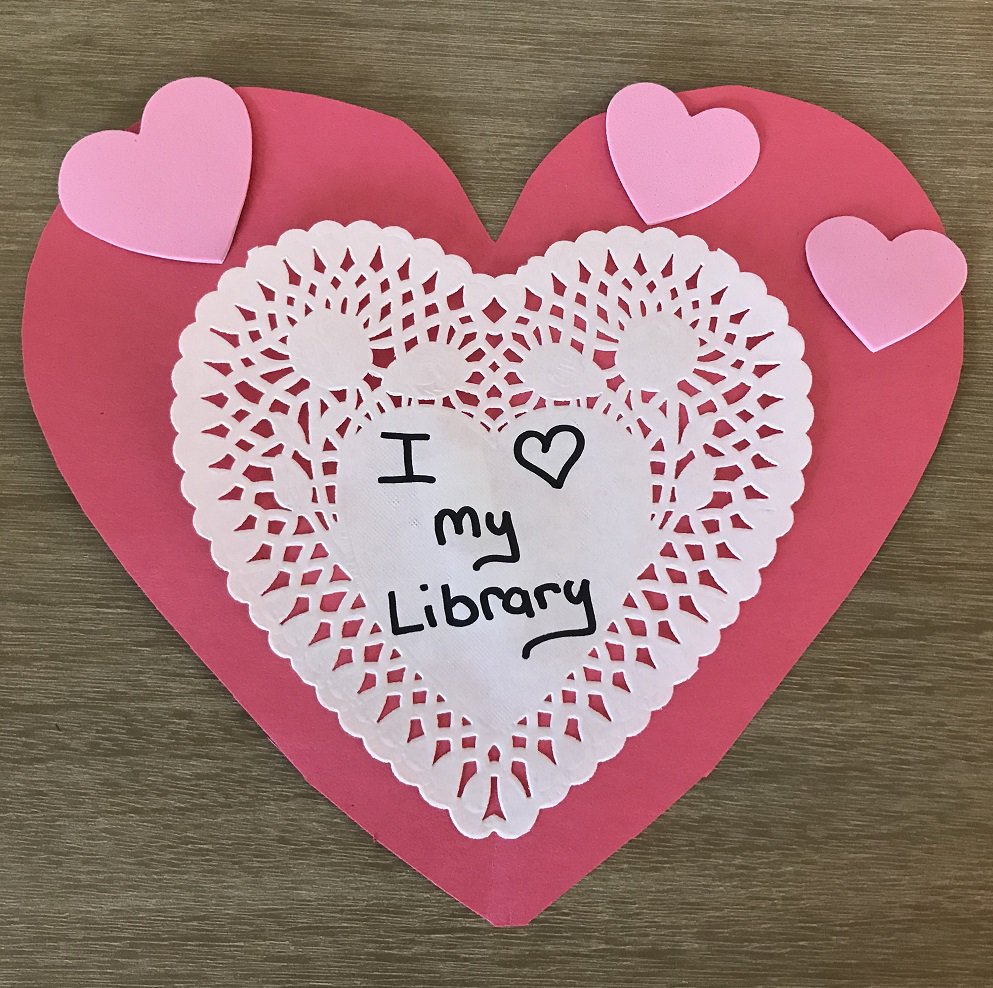 Happy Library Lover's Month! Don't forget to show your library some love by sending them a Valentine. #librarylovers 
<a href="/mblclibraries/">MBLC</a> tinyurl.com/y3r5t93l