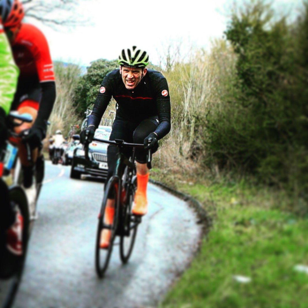 baldersdale's tweet image. Stretching the elastic on the last  climb of Portsdown Hill at #PerfsPedal race on Sunday.