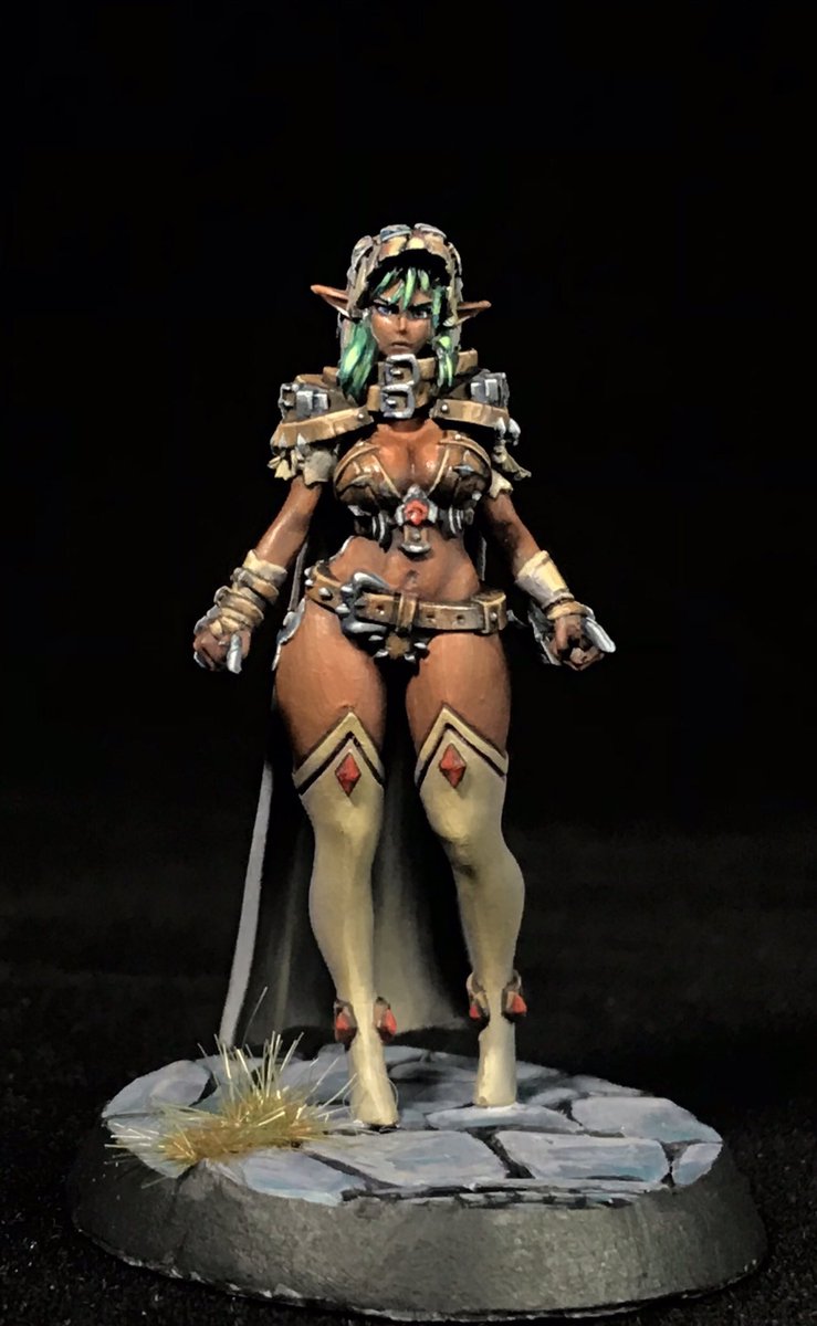 Atolm On Twitter Painted The Dark Elf From Kingdomdeath
