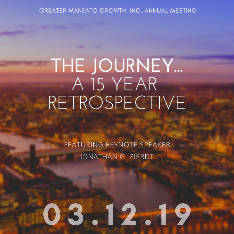 We are pleased to present Jonathan Zierdt as this year's keynote for the GMG Annual Meeting. This remarkable leader will be speaking about his journey of community stewardship &amp; living fully alive! Register now: ow.ly/wrOU30nF1sX #greatermankato #jzfullyalive
