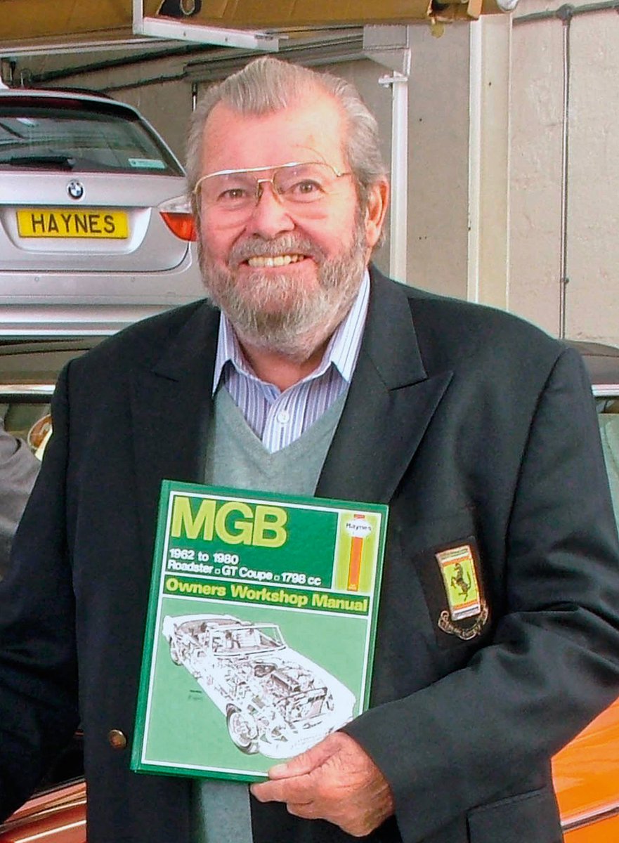 PaulCowland_'s tweet image. A sad farewell to John H Haynes OBE, who left us today! A man that changed our industry for the better, and made all of us home mechanics and weekend warriors with his game-changing and iconic manuals. Spanner In Peace, sir! 😰